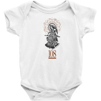 108  Mantra Counting Beads Baby Bodysuit | Artistshot