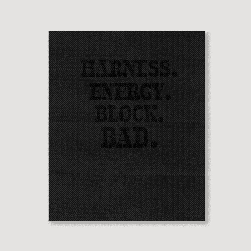 Harness Energy Block Bad Kevin Nealon  4 Portrait Canvas Print | Artistshot