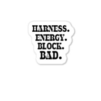 Harness Energy Block Bad Kevin Nealon  4 Sticker | Artistshot