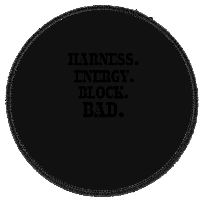 Harness Energy Block Bad Kevin Nealon  4 Round Patch | Artistshot