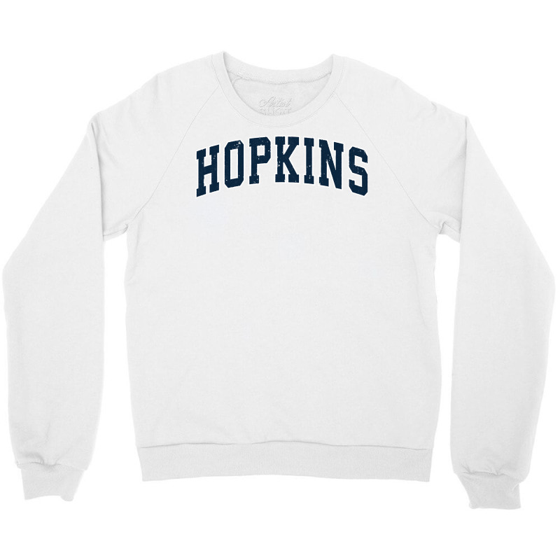 Hopkins Minnesota Mn Vintage Sports Design Navy Design Sweatshirt Crewneck Sweatshirt | Artistshot