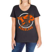 Netherlands Tshirt Nederland Dutch Holland Dutch Amsterdam T Shirt Ladies Curvy T-shirt | Artistshot