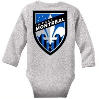 Montreal Impact Long Sleeve Baby Bodysuit | Artistshot