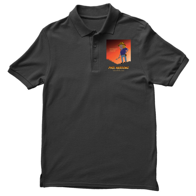 Phil Harding - Time Team Men's Polo Shirt by cm-arts | Artistshot