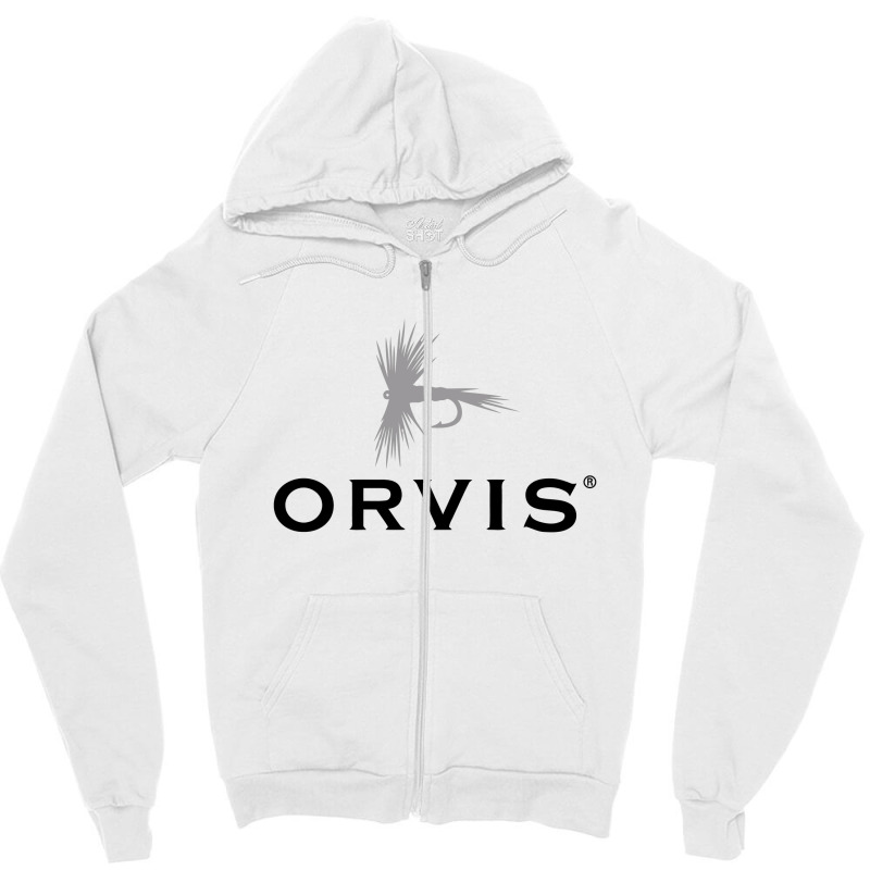 Orvis Fly Fishing Zipper Hoodie by KamalSyahfa | Artistshot