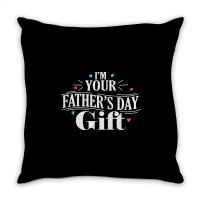 I Am Your Father's Day Papa Father's Day Sweatshirt Throw Pillow | Artistshot