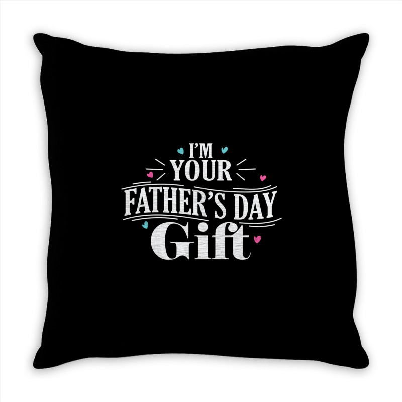 I Am Your Father's Day Papa Father's Day Sweatshirt Throw Pillow | Artistshot