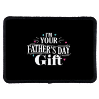 I Am Your Father's Day Papa Father's Day Sweatshirt Rectangle Patch | Artistshot