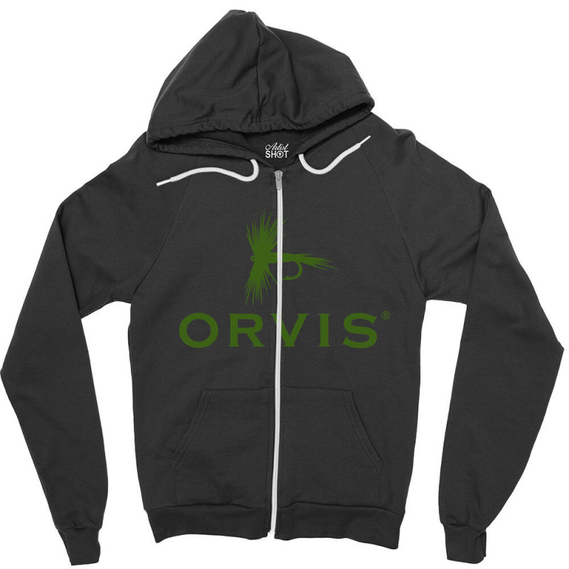 Orvis Fly Fishing Zipper Hoodie by KamalSyahfa | Artistshot