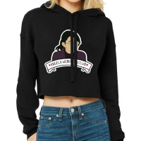 Angela Weber Fan Club Cropped Hoodie | Artistshot