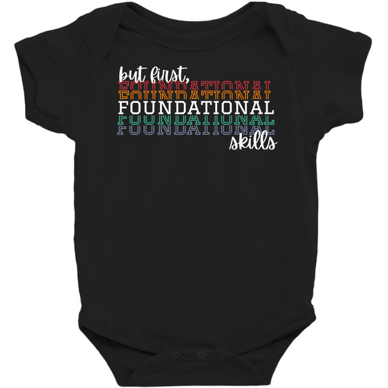 But First Foundational Skills Phonemic Awareness Premium T Shirt Baby Bodysuit by ayedencoplon | Artistshot