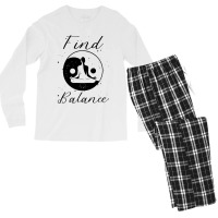 Find Balance Men's Long Sleeve Pajama Set | Artistshot