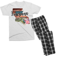 Louisiana In My Soul Men's T-shirt Pajama Set | Artistshot