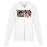 Kansas In My Soul Youth Zipper Hoodie | Artistshot