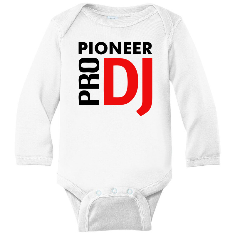 Pioneer Dj Pro Long Sleeve Baby Bodysuit by cm-arts | Artistshot