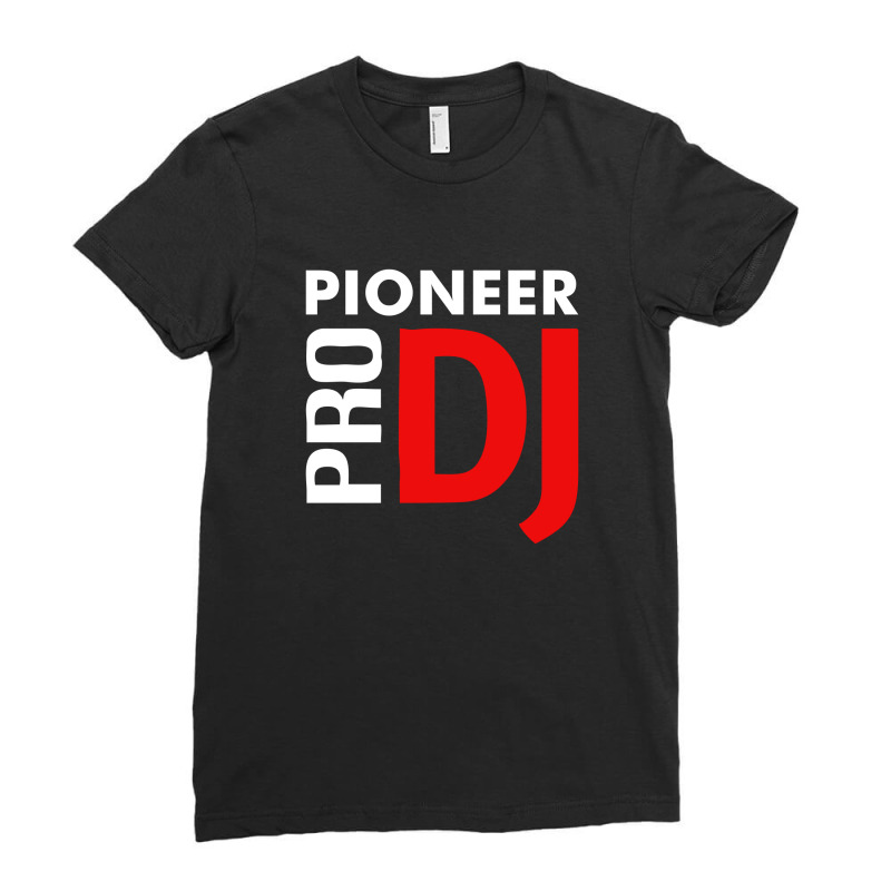 Pioneer Dj Pro Ladies Fitted T-Shirt by cm-arts | Artistshot