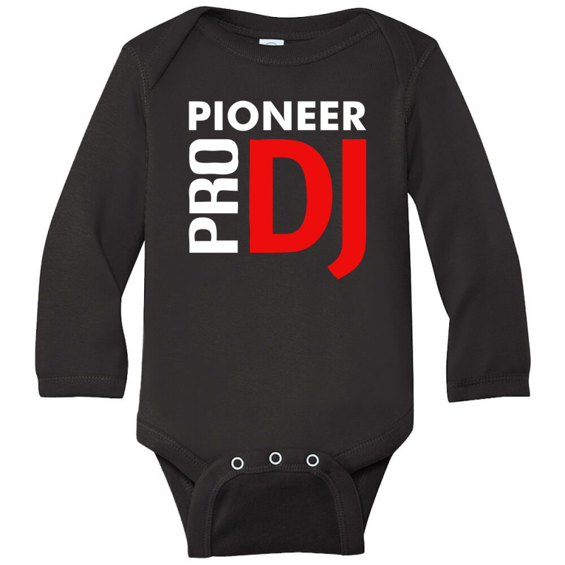 Pioneer Dj Pro Long Sleeve Baby Bodysuit by cm-arts | Artistshot