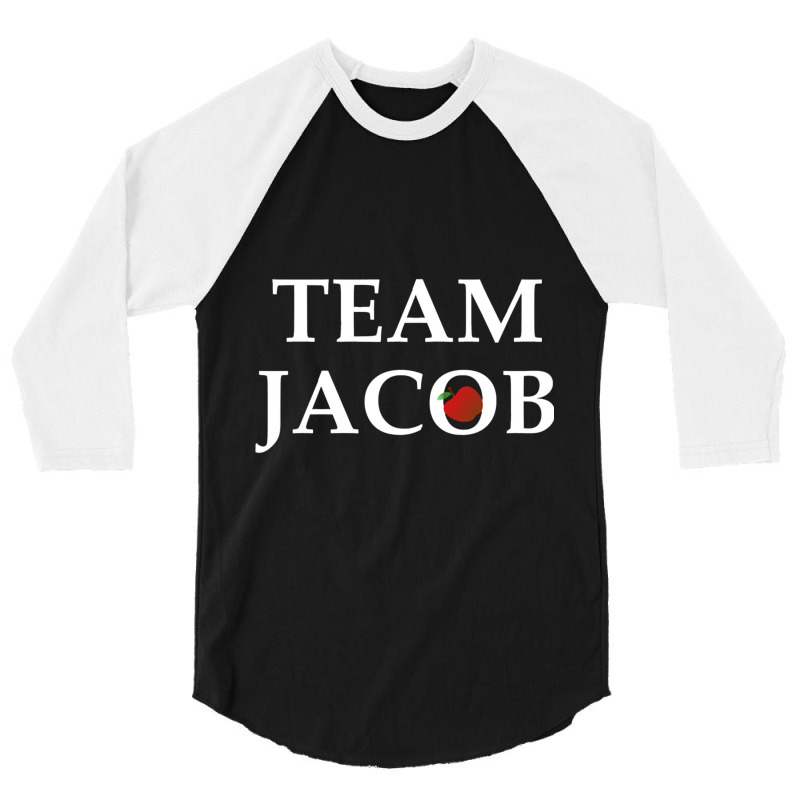 Team Jacob Twilight Saga White 3/4 Sleeve Shirt by BILLYJOHNSON | Artistshot