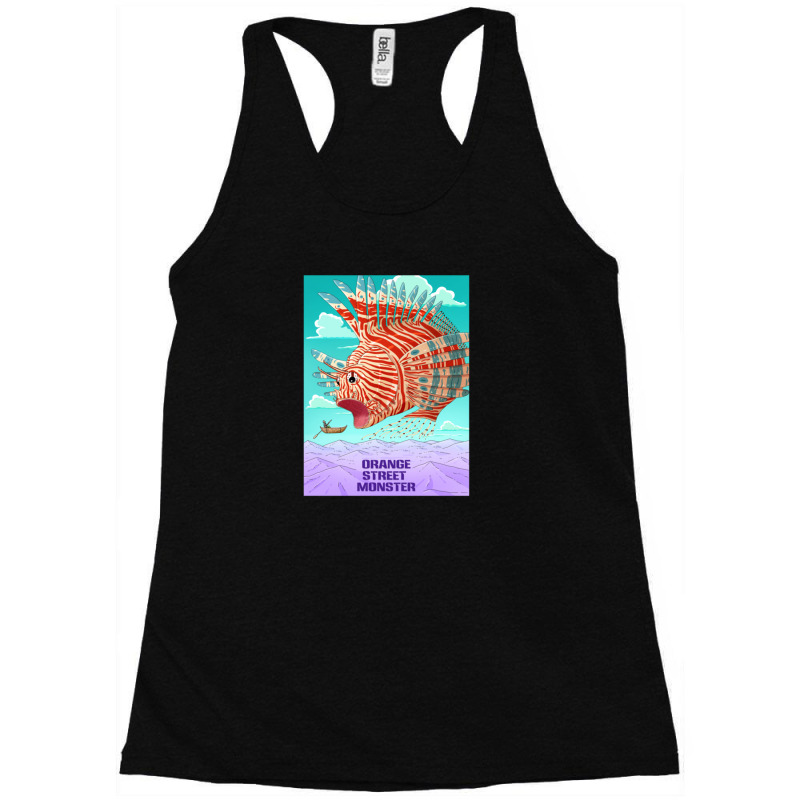 Lion Fish Poster Racerback Tank by StuartRamsey | Artistshot