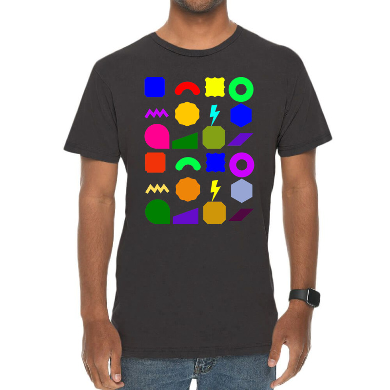 Shapes And Colours Compilation 5 Vintage T-shirt | Artistshot