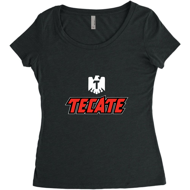 Tecate Women's Triblend Scoop T-shirt by cm-arts | Artistshot