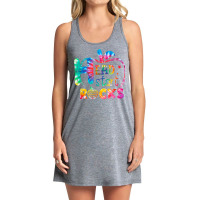 Hello Head Start Rock Tie Dye Back To School Teacher T Shirt Tank Dress | Artistshot