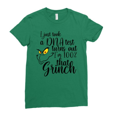 I'm 100% That Grinch For Light Ladies Fitted T-shirt Designed By Sengul