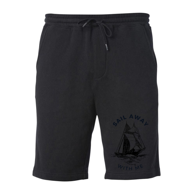 Sail Away With Me Fleece Short | Artistshot