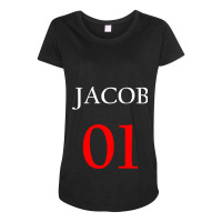 Vampire Baseball Jacob 01 Twilight Saga Active Maternity Scoop Neck T-shirt | Artistshot