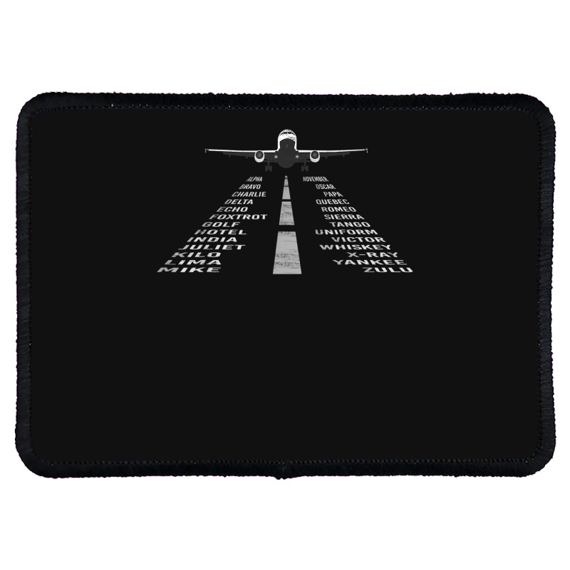 Phonetic Alphabet  Pilot Cadet Airplane Rectangle Patch | Artistshot