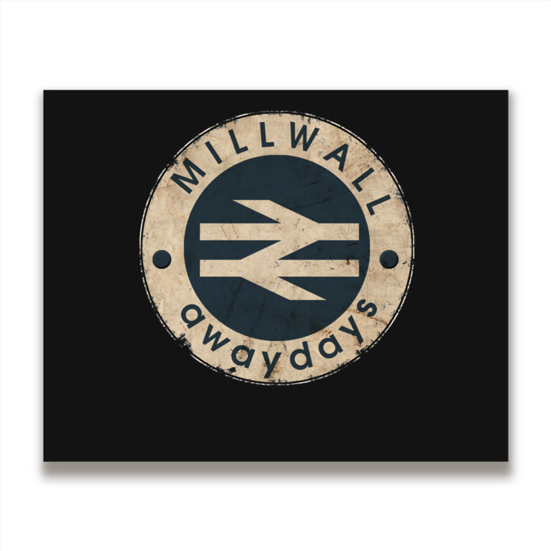 Millwall Awaydays Essential Metal Print Horizontal | Artistshot