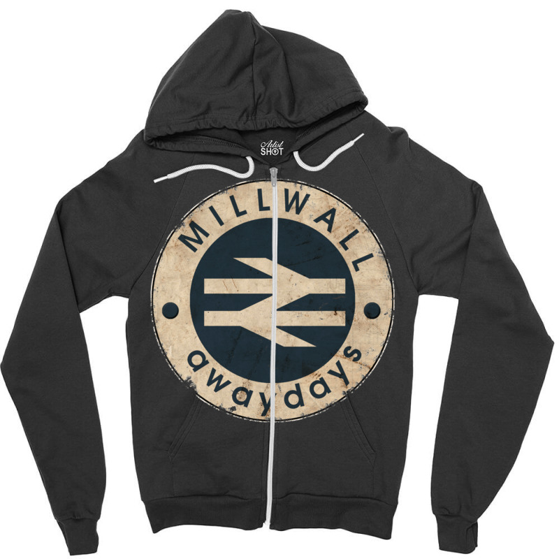 Millwall Awaydays Essential Zipper Hoodie | Artistshot