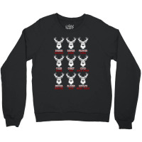 Funny Christmas Deer Bow Hunting Santa Men Women Hunter Crewneck Sweatshirt | Artistshot