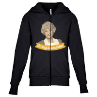 Go Hug A Landmine – Dorothy, The Golden Girls Youth Zipper Hoodie | Artistshot