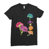 Carnation Sketchbook Page Ladies Fitted T-shirt | Artistshot