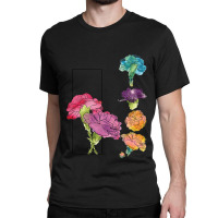 Carnation Sketchbook Page Classic T-shirt | Artistshot