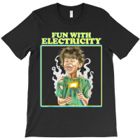 Fun With Electricity Vintage Aesthetic Aesthetic T-shirt | Artistshot