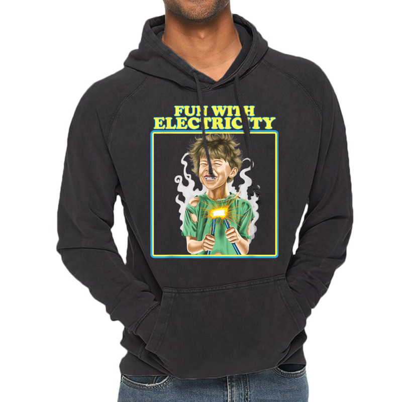 Fun With Electricity Vintage Aesthetic Aesthetic Vintage Hoodie | Artistshot