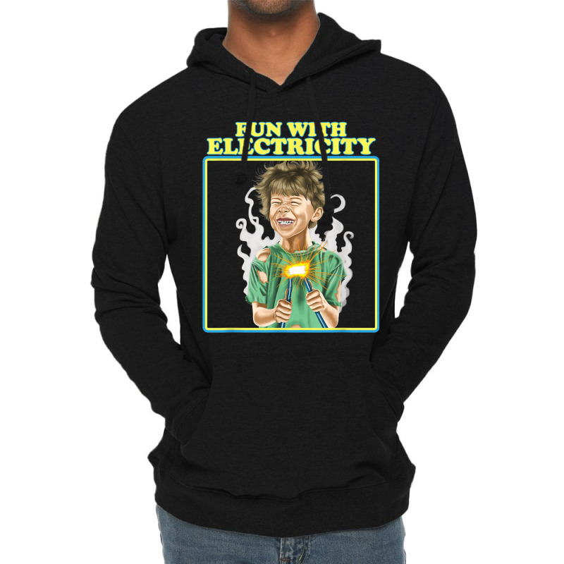 Fun With Electricity Vintage Aesthetic Aesthetic Lightweight Hoodie | Artistshot