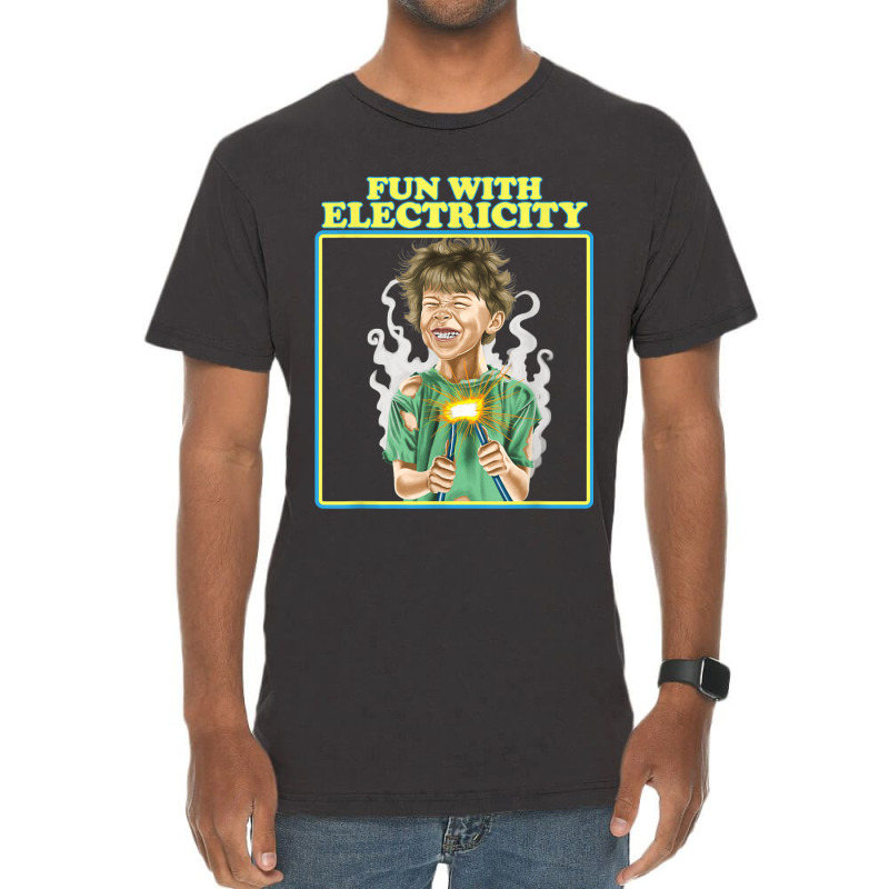 Fun With Electricity Vintage Aesthetic Aesthetic Vintage T-shirt | Artistshot