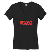 Brown Munde - Ap Dhillon .png Women's V-neck T-shirt | Artistshot