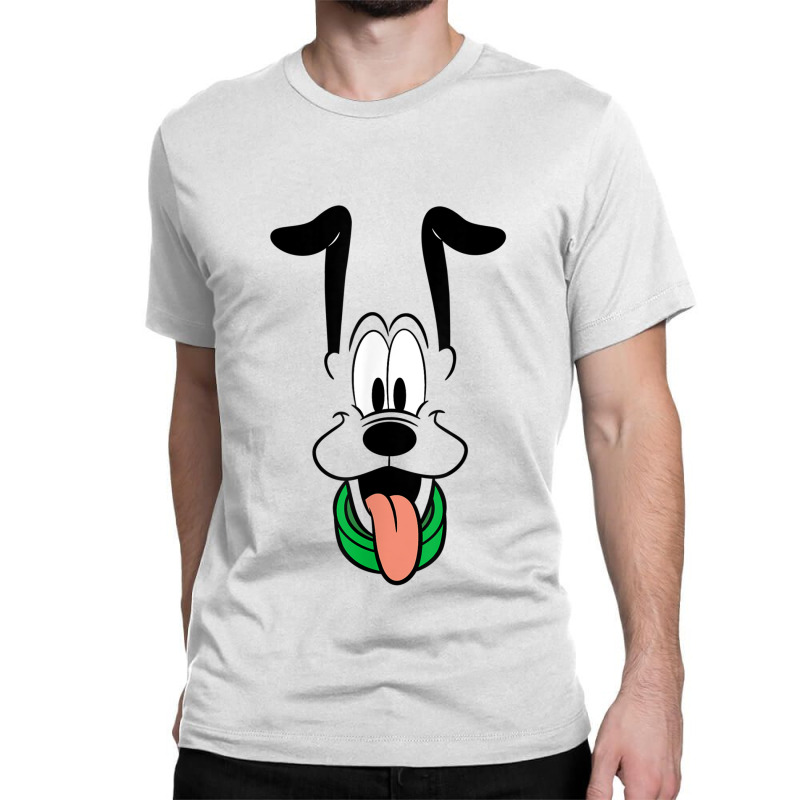 Funny Pluto Big Face Ears Up Classic T-shirt by CharlizeShanon | Artistshot