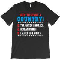 Boston 4th Of July Funny Tea Party Patriotic Patriot Gift T-shirt | Artistshot