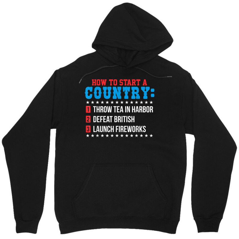 Boston 4th Of July Funny Tea Party Patriotic Patriot Gift Unisex Hoodie | Artistshot