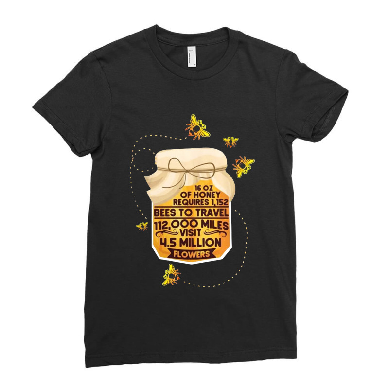 All About Bee Bee Ladies Fitted T-shirt | Artistshot