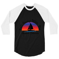 Sail Away With Me Cayman Islands. 3/4 Sleeve Shirt | Artistshot