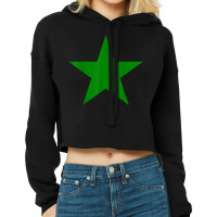 Green Star Green Star Cropped Hoodie | Artistshot