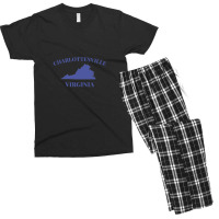 Charlottesville Virginia Shirt Va Home City Tourist Souvenir Mom Dad P Men's T-shirt Pajama Set | Artistshot