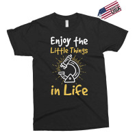 Enjoy The Little Things In Life Biology Biologist Microscope T Shirt Exclusive T-shirt | Artistshot