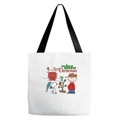 Peanuts Charlie Brown Christmas Tote Bags Designed By Neset